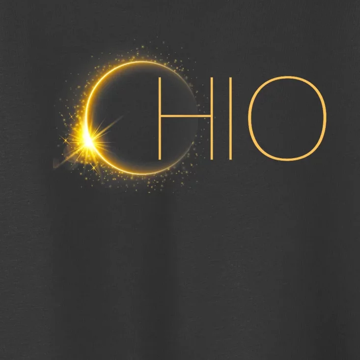 Ohio Eclipse 2024 Total Eclipse Solar Eclipse Ohio Toddler T-Shirt