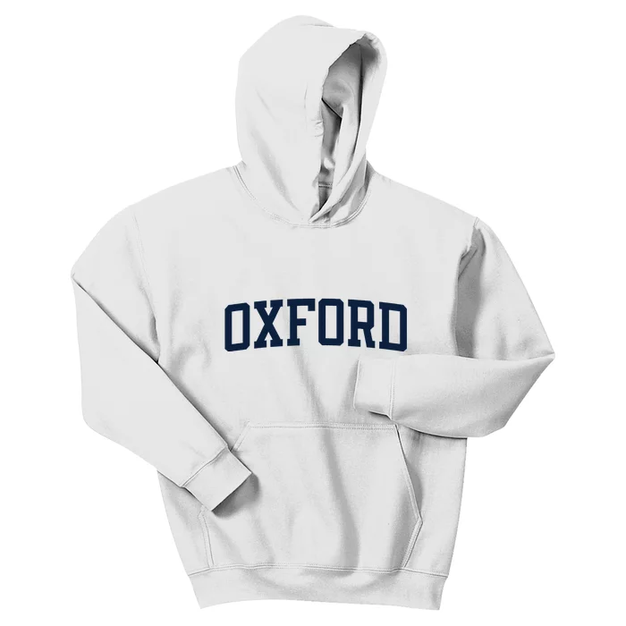 Oxford England Collegiate Style Varsity Block Letter Kids Hoodie