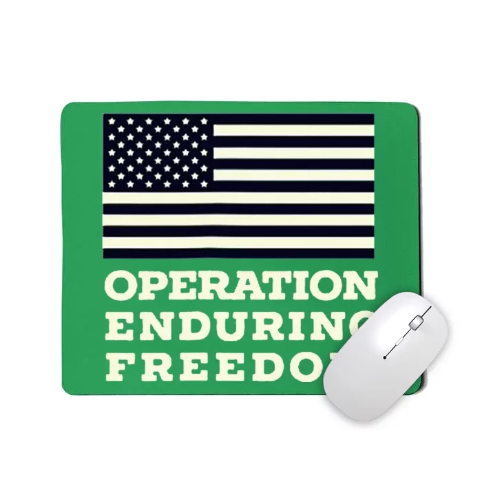 Operation Enduring Freedom Oef Veteran Mousepad