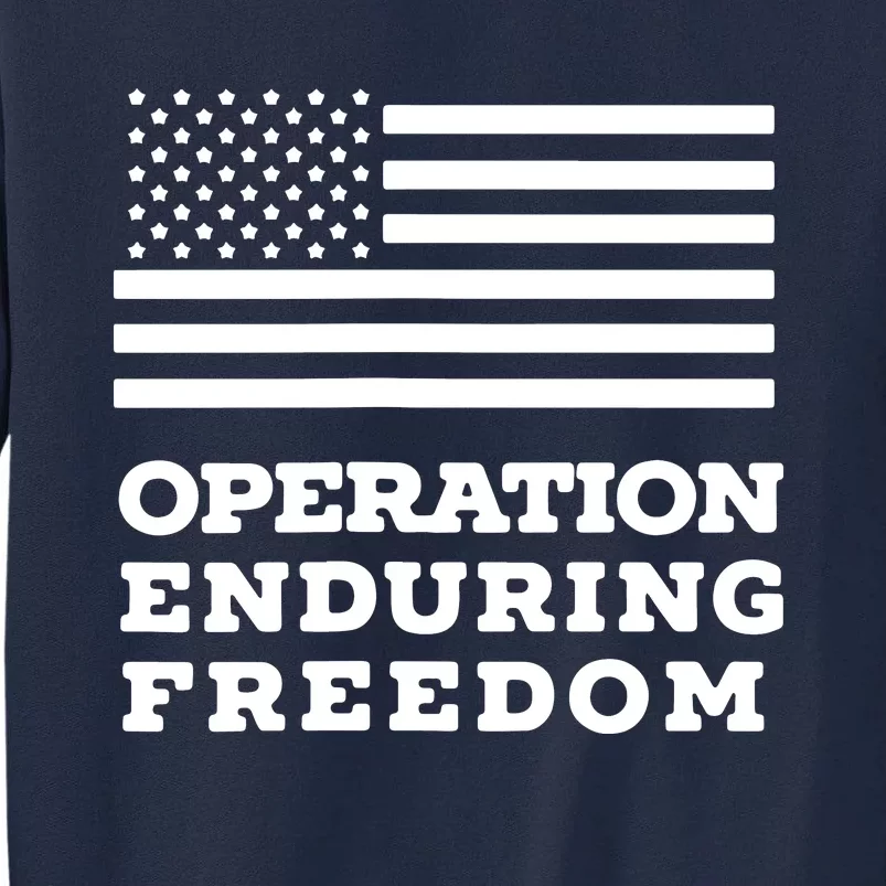 Operation Enduring Freedom OEF Veteran Tall Sweatshirt