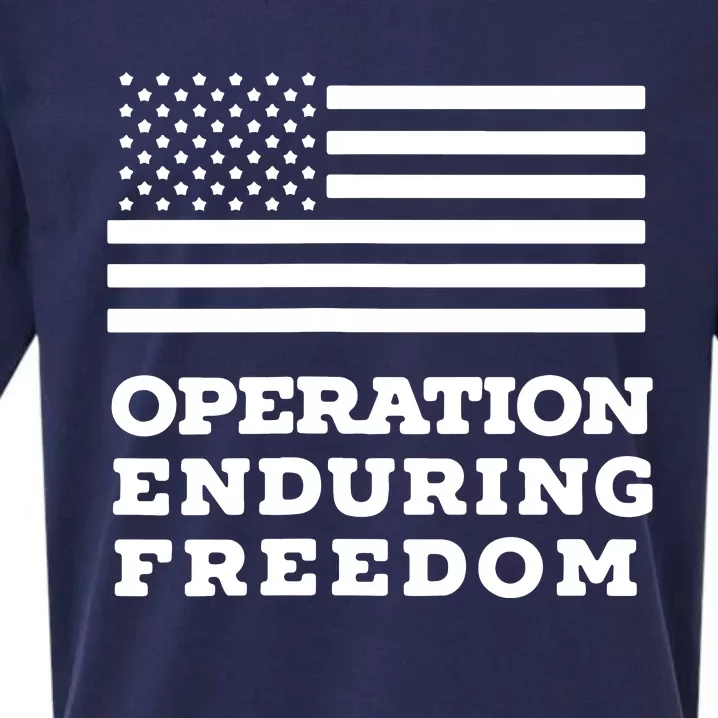 Operation Enduring Freedom OEF Veteran Sueded Cloud Jersey T-Shirt