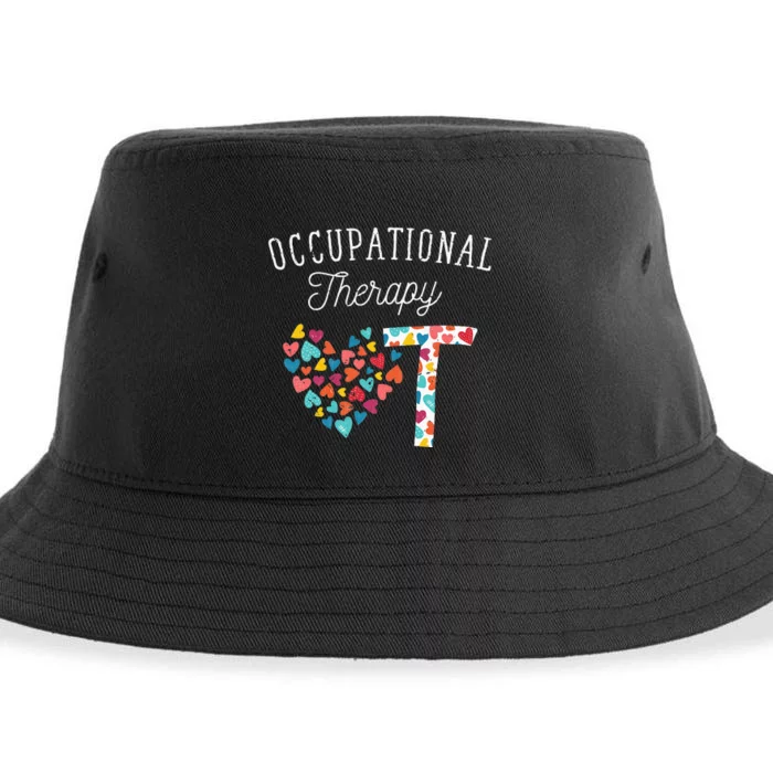 OT Exercise Heart OTA Therapy Exercise Occupational Therapy Sustainable Bucket Hat