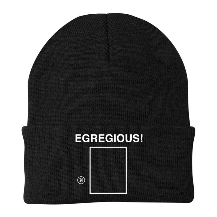 Obviousshirts Egregious K Knit Cap Winter Beanie