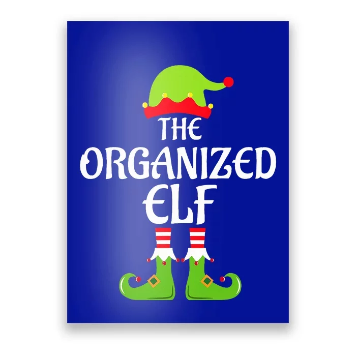 Organized Elf Matching Family Group Christmas Party Xmas Poster