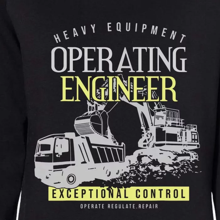 Operating Engineer Womens California Wash Sweatshirt