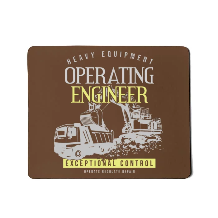 Operating Engineer Mousepad