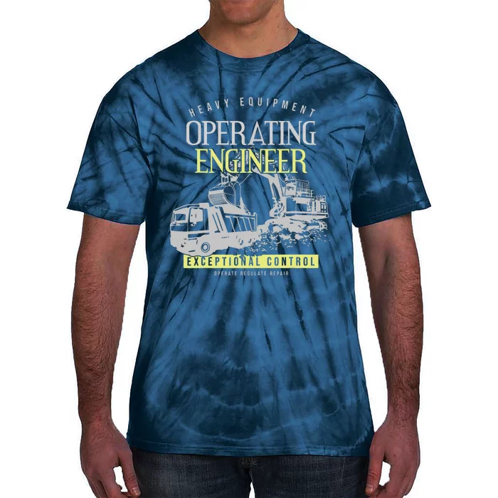 Operating Engineer Tie-Dye T-Shirt