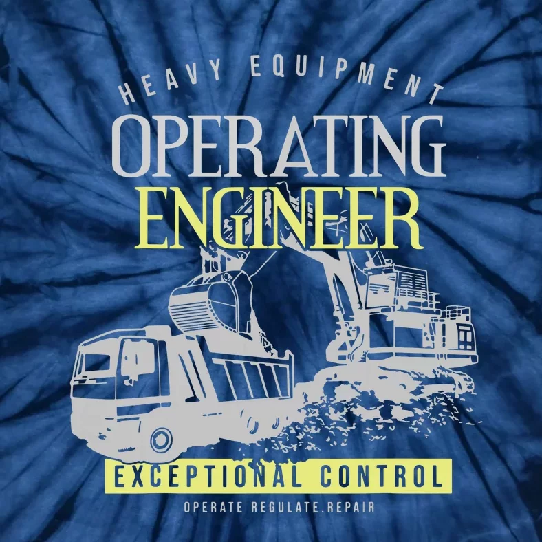 Operating Engineer Tie-Dye T-Shirt