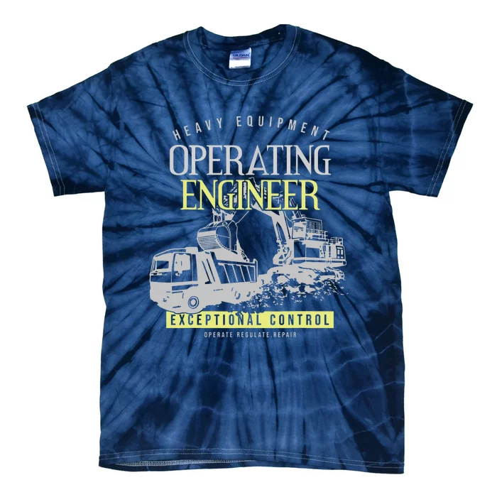 Operating Engineer Tie-Dye T-Shirt