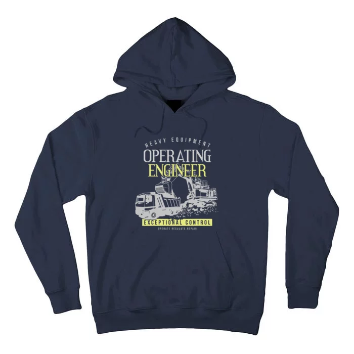 Operating Engineer Tall Hoodie