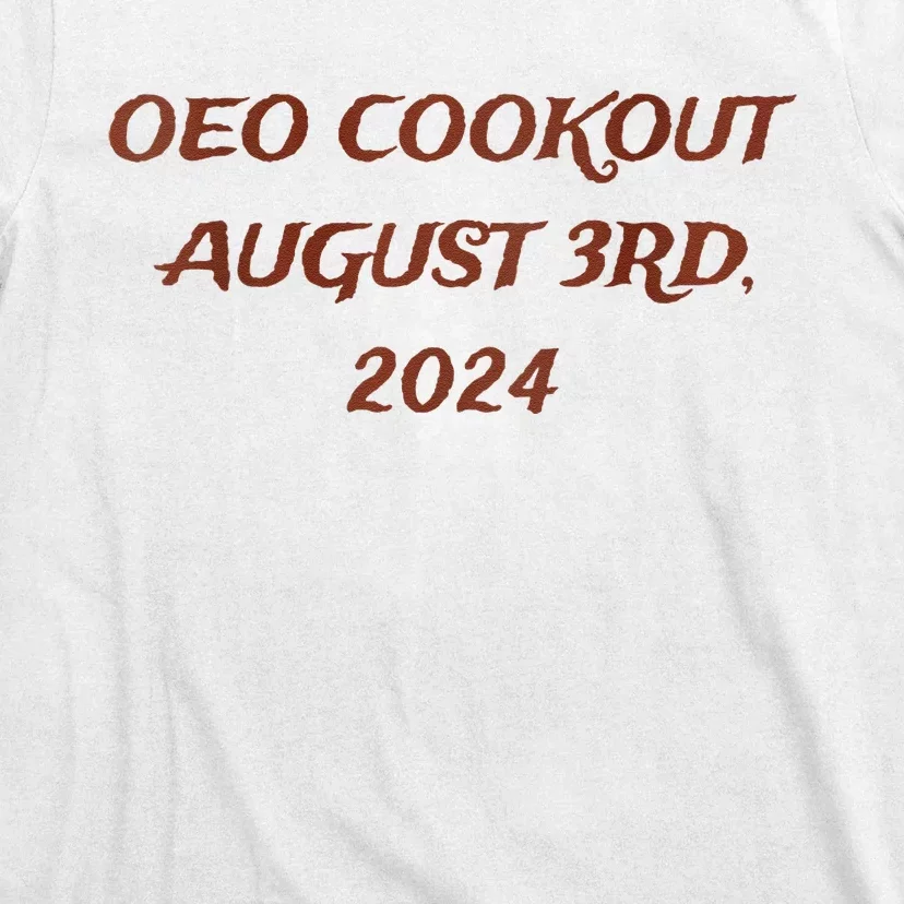 One Eyed Owl Oeo Cookout 2024 T-Shirt