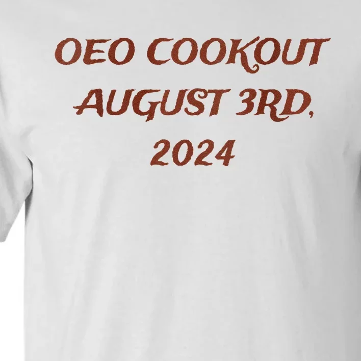 One Eyed Owl Oeo Cookout 2024 Tall T-Shirt