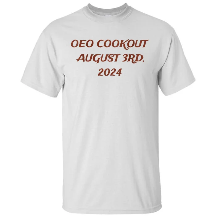 One Eyed Owl Oeo Cookout 2024 Tall T-Shirt