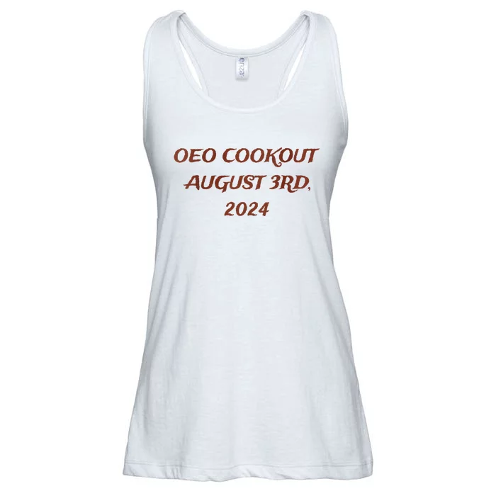 One Eyed Owl Oeo Cookout 2024 Ladies Essential Flowy Tank