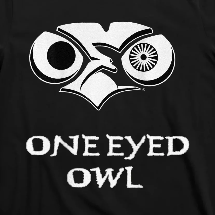 One Eyed Owl Oeo Aliens Warning T-Shirt