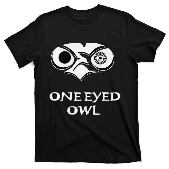 One Eyed Owl Oeo Aliens Warning T-Shirt