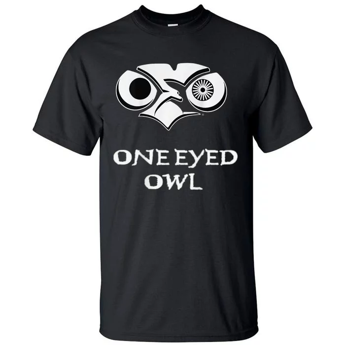 One Eyed Owl Oeo Aliens Warning Tall T-Shirt