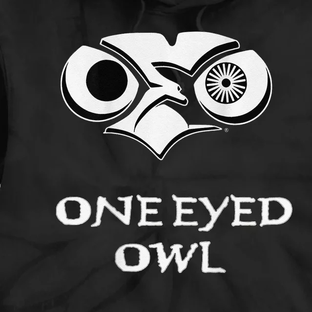 One Eyed Owl Oeo Aliens Warning Tie Dye Hoodie