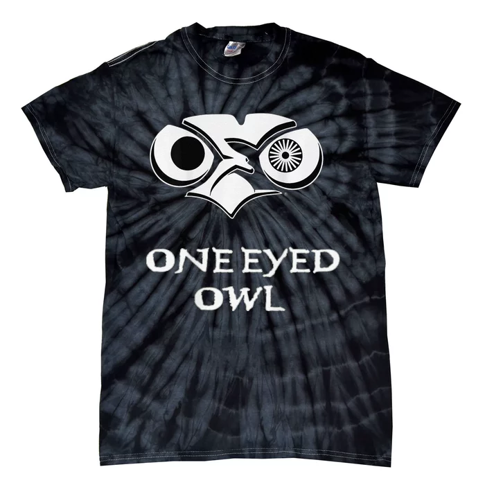 One Eyed Owl Oeo Aliens Warning Tie-Dye T-Shirt