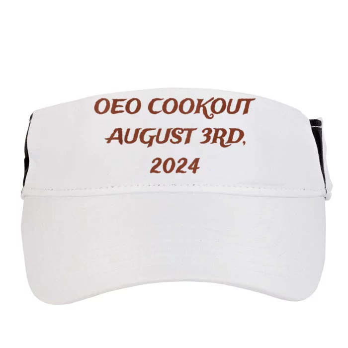 One Eyed Owl Oeo Cookout 2024 Adult Drive Performance Visor