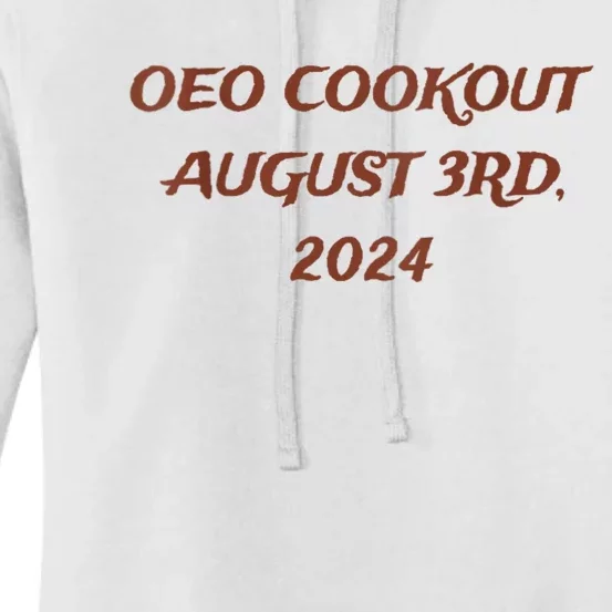 One Eyed Owl Oeo Cookout 2024 Women's Pullover Hoodie