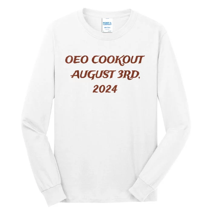 One Eyed Owl Oeo Cookout 2024 Tall Long Sleeve T-Shirt