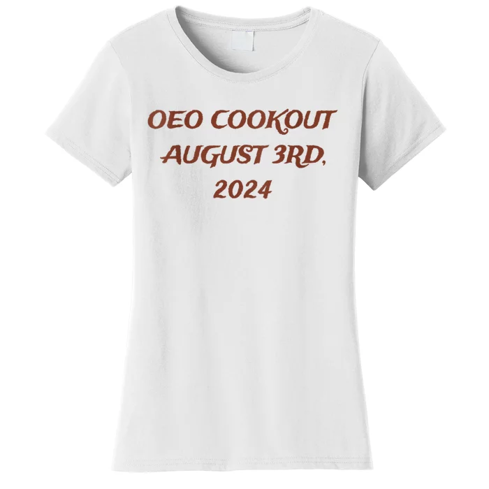 One Eyed Owl Oeo Cookout 2024 Women's T-Shirt