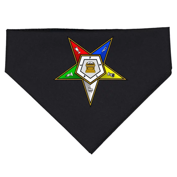 OES Emblem Order of the Eastern Star USA-Made Doggie Bandana