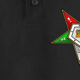 OES Emblem Order of the Eastern Star Dry Zone Grid Performance Polo