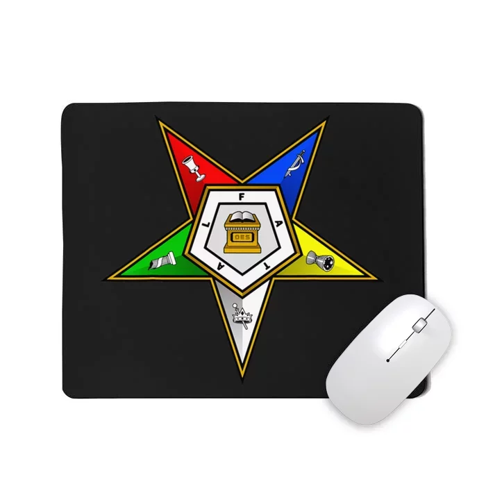 OES Emblem Order of the Eastern Star Mousepad