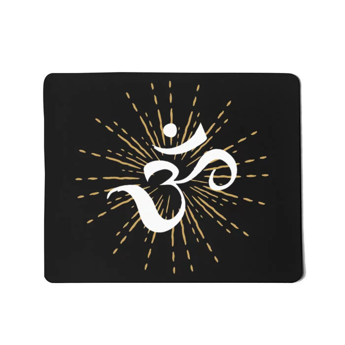 Om Energy Symbol Chakra Mantra Meditation Yoga Mousepad