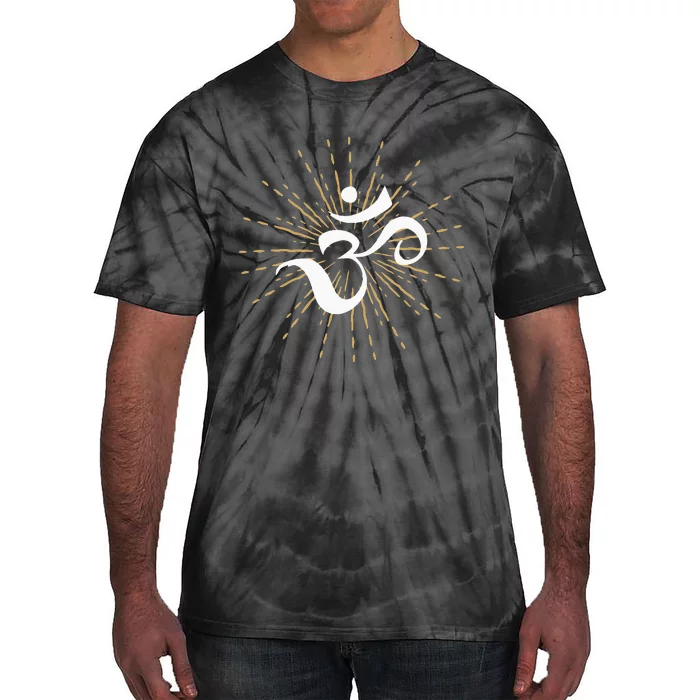 Om Energy Symbol Chakra Mantra Meditation Yoga Tie-Dye T-Shirt