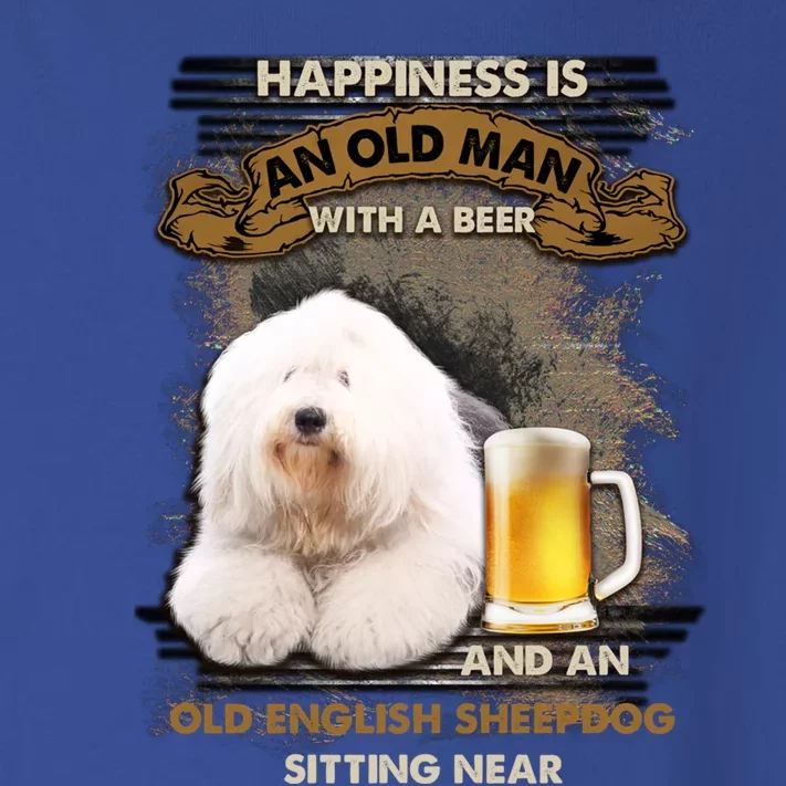 Old English Sheepdog Sitting Near Gift For You Gift Toddler Long Sleeve Shirt