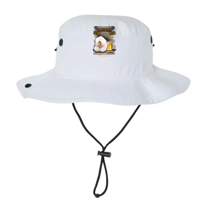 Old English Sheepdog Sitting Near Gift For You Gift Legacy Cool Fit Booney Bucket Hat