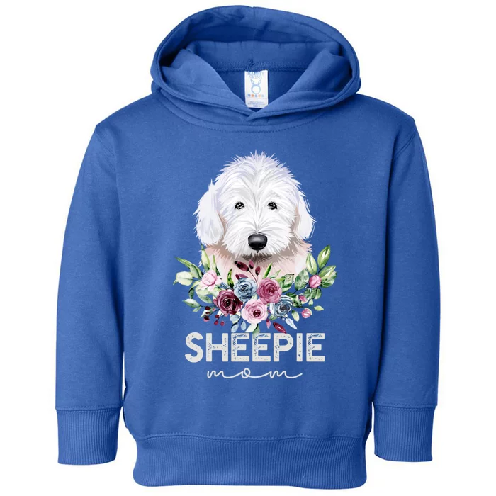 Old English Sheepdog Funny Gift Dog Mama Sheepie Mom Gift Toddler Hoodie