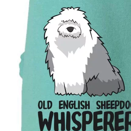 Old English Sheepdog Whisperer Cute Sheepdog Gift Doggie 3-End Fleece Hoodie