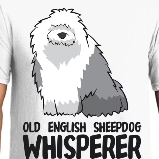 Old English Sheepdog Whisperer Cute Sheepdog Gift Pajama Set