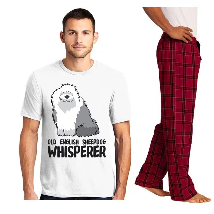 Old English Sheepdog Whisperer Cute Sheepdog Gift Pajama Set