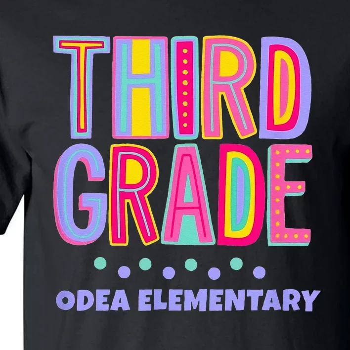 ODEA ELEMENTARY THIRD GRADE Tall T-Shirt