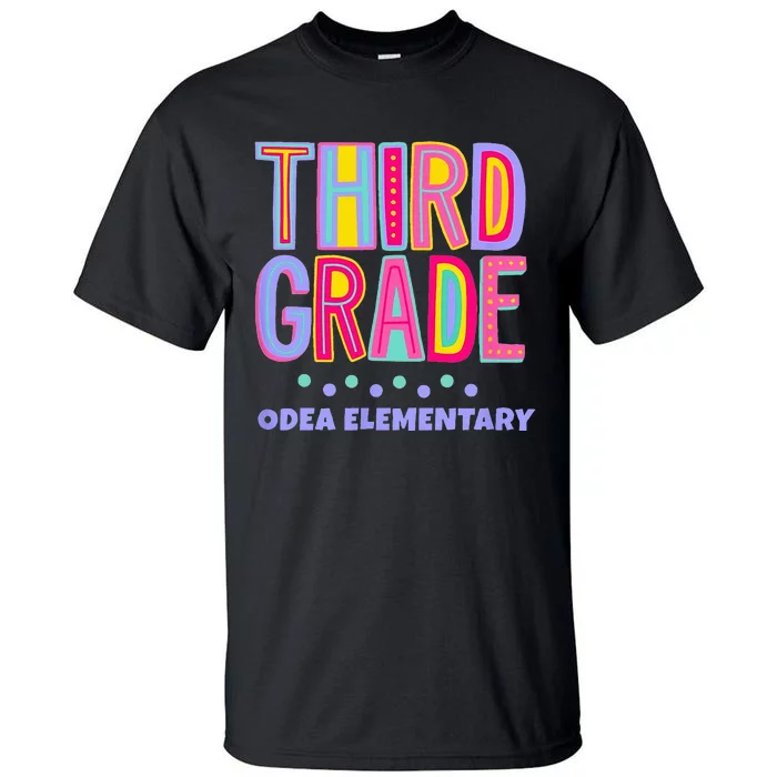 ODEA ELEMENTARY THIRD GRADE Tall T-Shirt