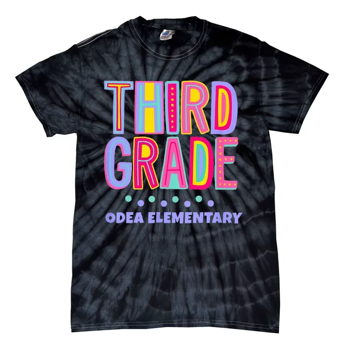 ODEA ELEMENTARY THIRD GRADE Tie-Dye T-Shirt