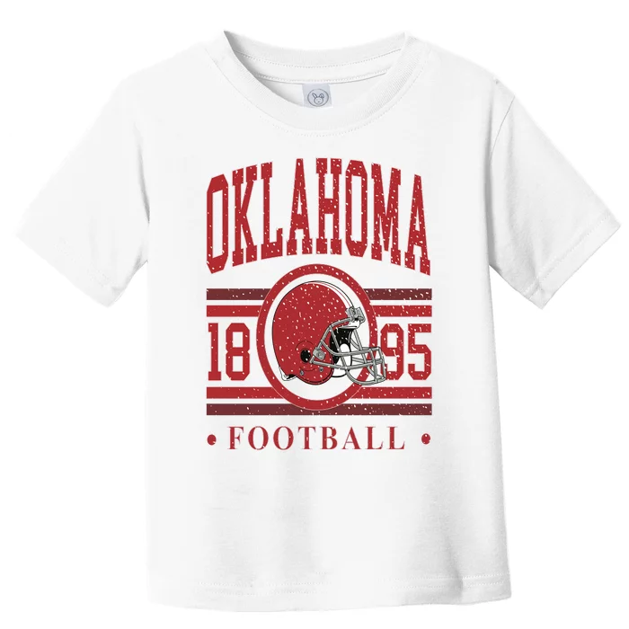 Oklahoma Football 1895 Team Supporter Toddler T-Shirt