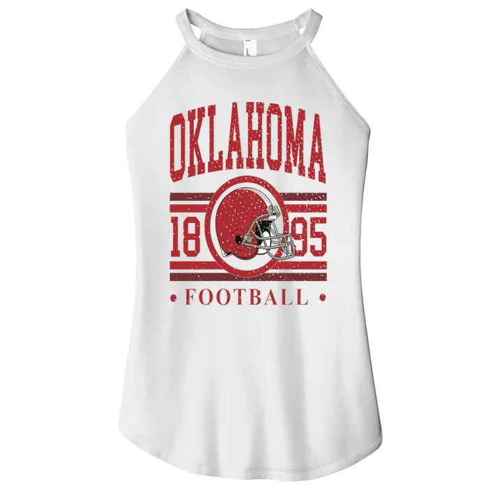 Oklahoma Football 1895 Team Supporter Women’s Perfect Tri Rocker Tank