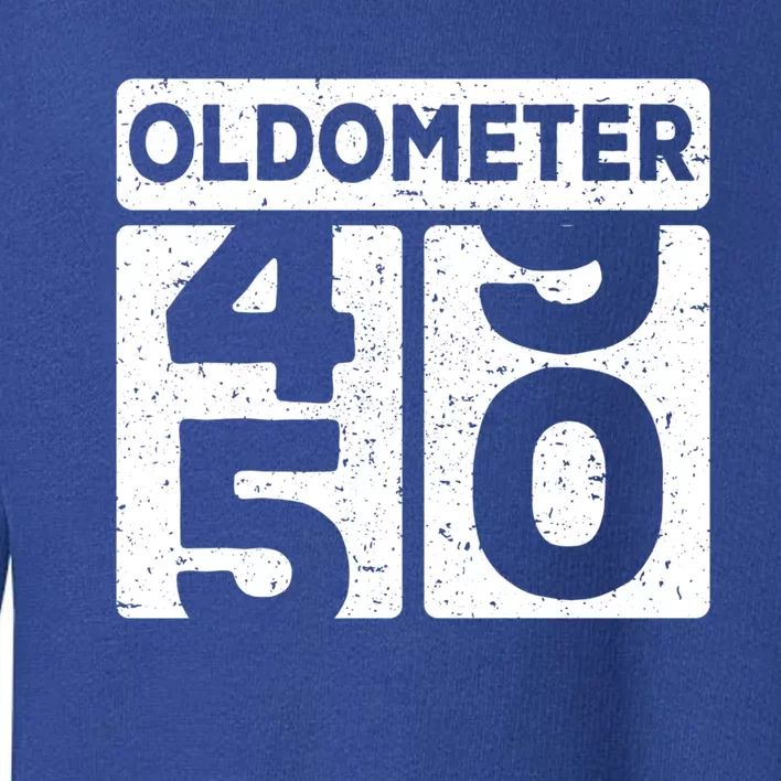 Odometer Funny 50th Birthday Gift Toddler Sweatshirt