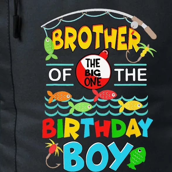 O Fish Ally One Birthday Outfit Brother Of The Birthday Daily Commute Backpack