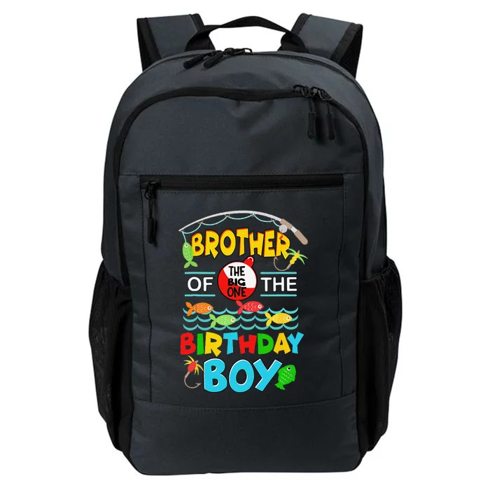 O Fish Ally One Birthday Outfit Brother Of The Birthday Daily Commute Backpack