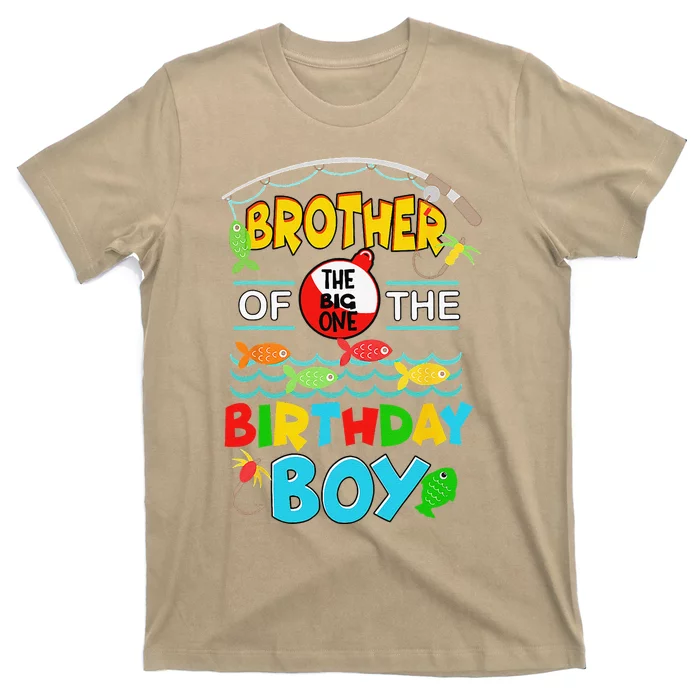 O Fish Ally One Birthday Outfit Brother Of The Birthday T-Shirt