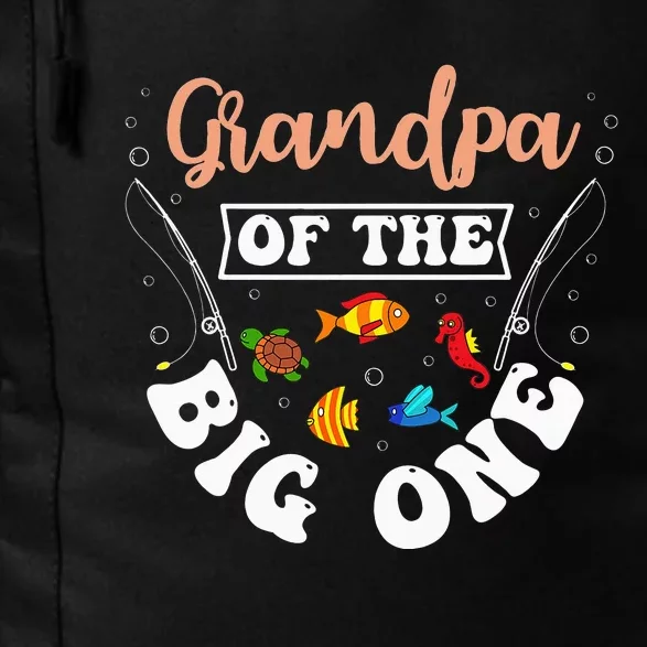 O Fish Ally One Birthday Outfit Grandpa Of The Birthday Daily Commute Backpack