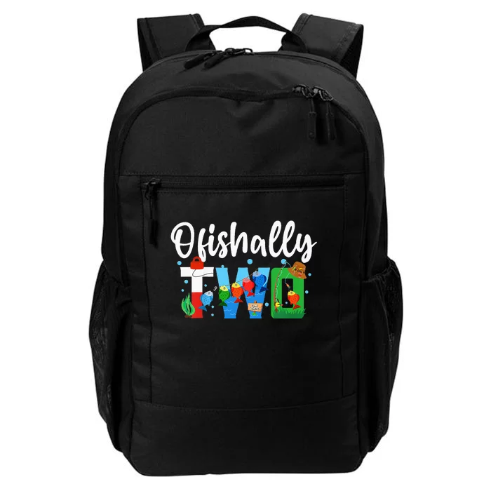 O Fish Ally Two Birthday Decorations 2 Year Old Daily Commute Backpack