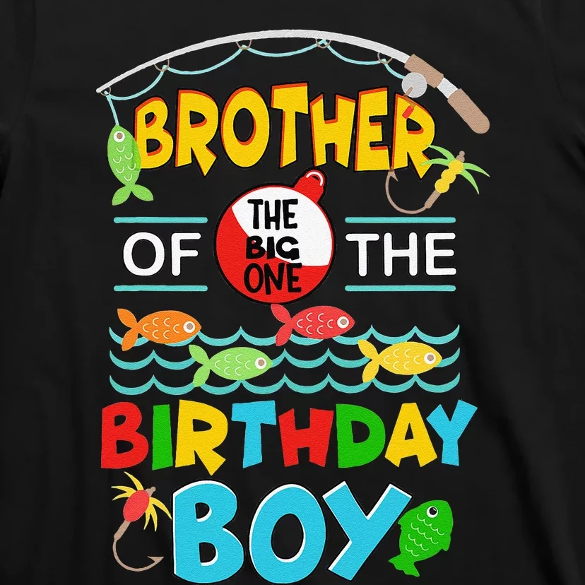 O Fish Ally One Birthday Outfit Brother Of The Birthday T-Shirt